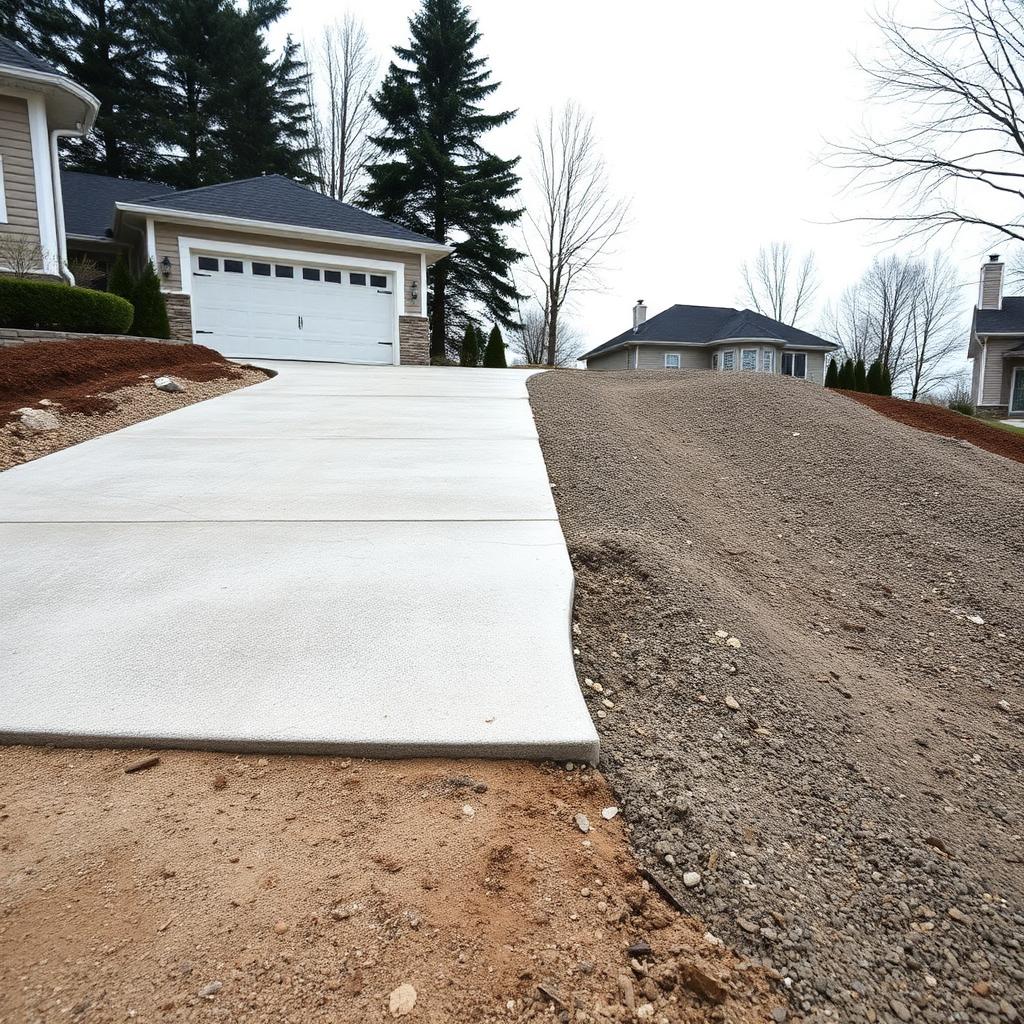 Reconstruction project by Ropak Construction — Full rebuilds of driveways, stairs and hardscapes.