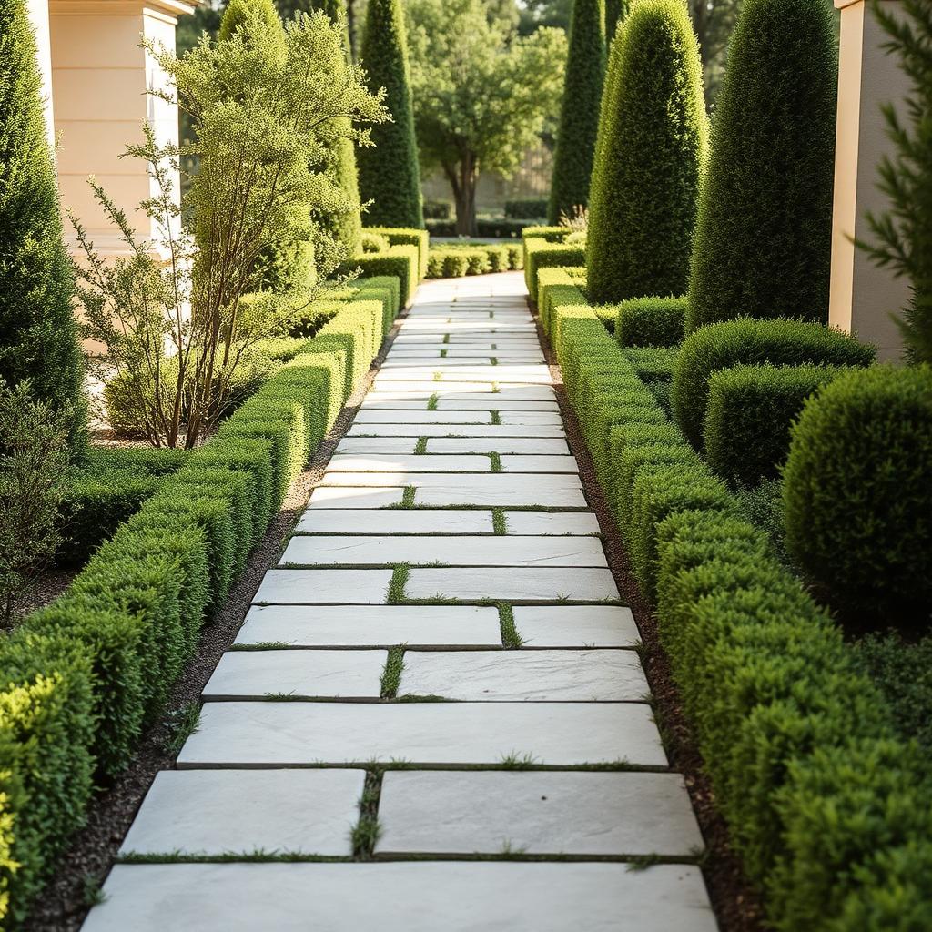 Garden Path & Plantings — landscaping project in Verdun, QC by Ropak Construction