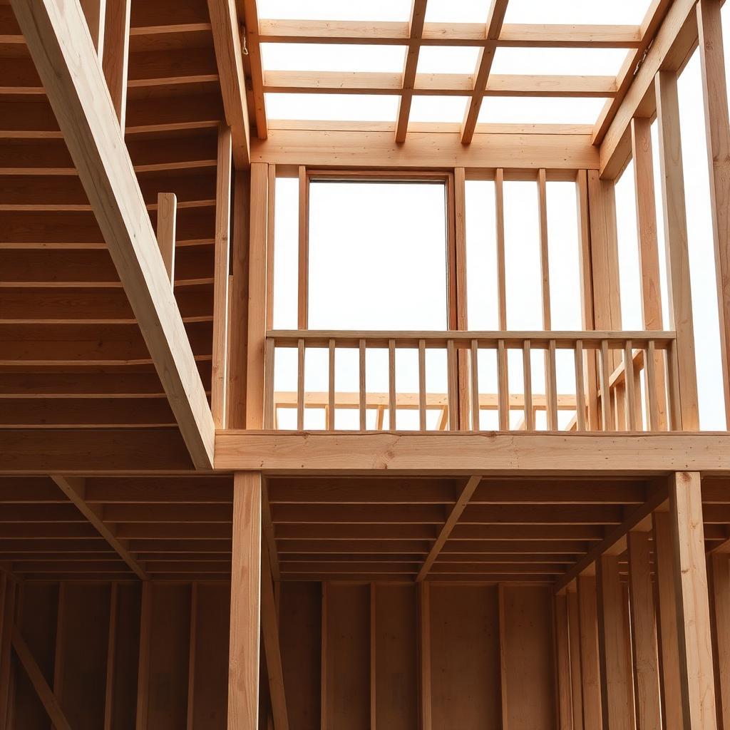 Framed Balcony Structure — carpentry project in Montréal-Ouest by Ropak Construction